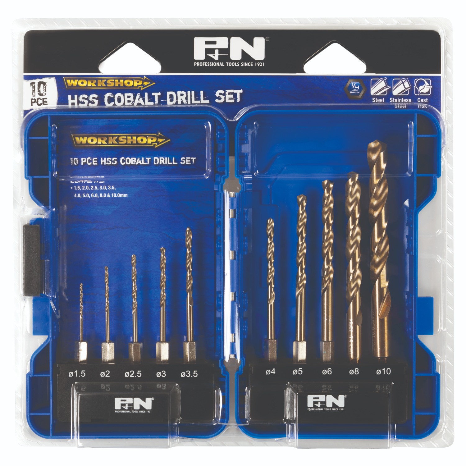 Cobalt Drill Set Workshop Carbitool